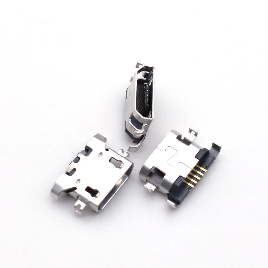 10-Pack Micro Connector USB Charger Port Flex Cable