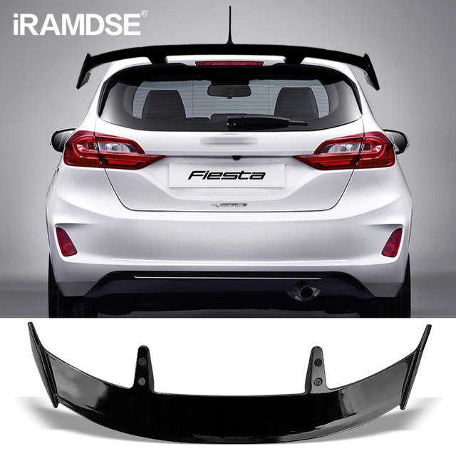 Spoiler For Ford Fiesta Active Gloss Black Rear Windshield Wing Trunk  2013-2022 Carbon Paint Abs Accessories - Spoilers & Wings - AliExpress