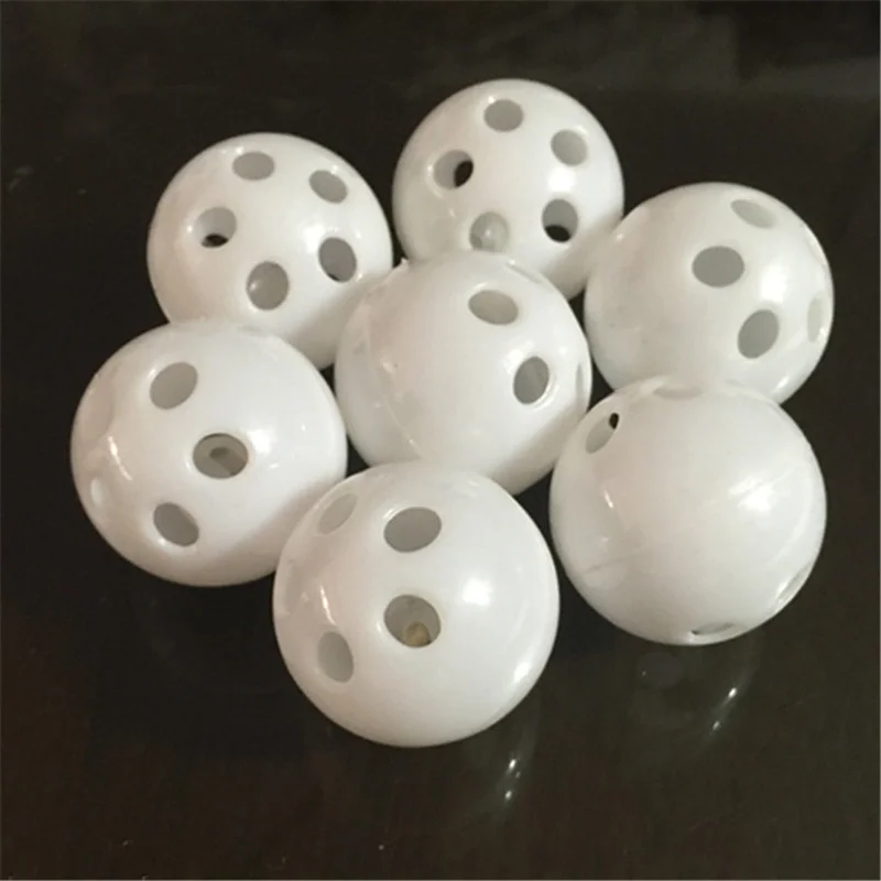 Bolas de sonajero de 24 mm de diámetro para coser, bolas blancas, fabricante de ruido para peluches y juguetes para mascotas, juego de manualidades (20