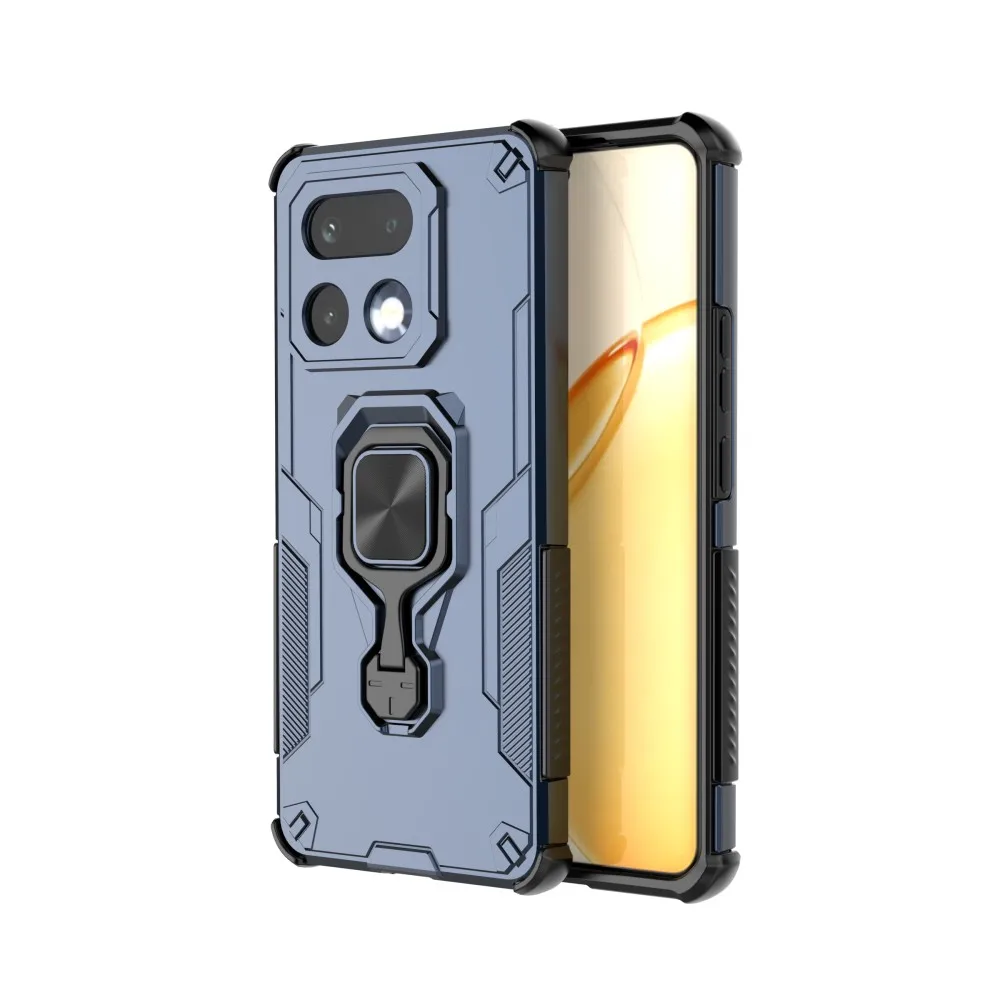 Shockproof Ring Stand Protective Back Cover Case