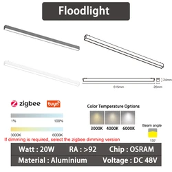 Ultra Thin Smart Zigbee Dimmable Ceiling Surface Light (Black)
