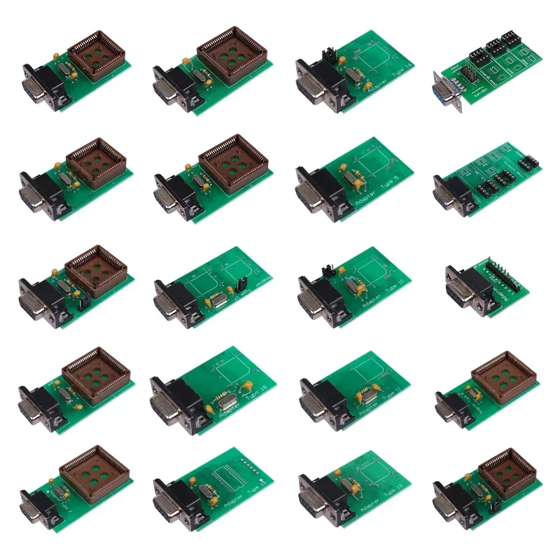 RU Ship UPA USB Serial Programmer Full UPA USB V1.3 ECU Programming Tool with Big Adapters V1.3 UAP Prog ECU Chip Tuning Tool usb programmer adapter