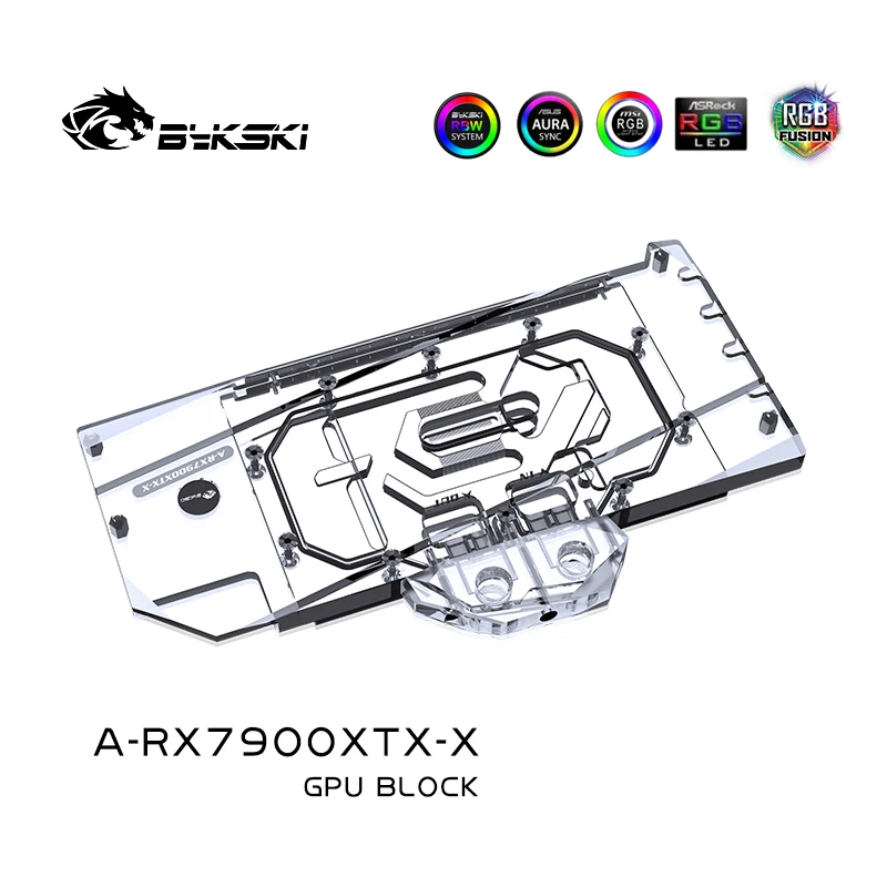 Bykski A-RX7900XTX-X Water Block for PowerColor AMD Radeon RX 7900