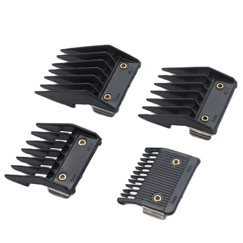 wahl com encosto metálico, guia de corte, 3mm, 6mm, 9mm, 12mm