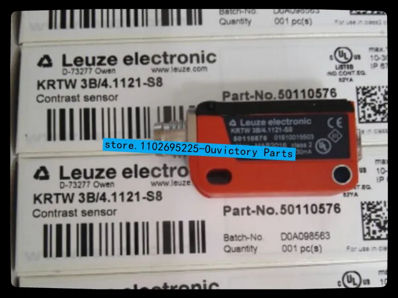 

KRTW 3B/4,1121-S8 новый оригинальный датчик ярлыка цвета Leuze