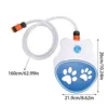 Step On Dog Water Dispenser Easy Connection Leakproof Dog Water Fountain 2 Water Dispensing Modes Simple Use for Pets for Lawn 4