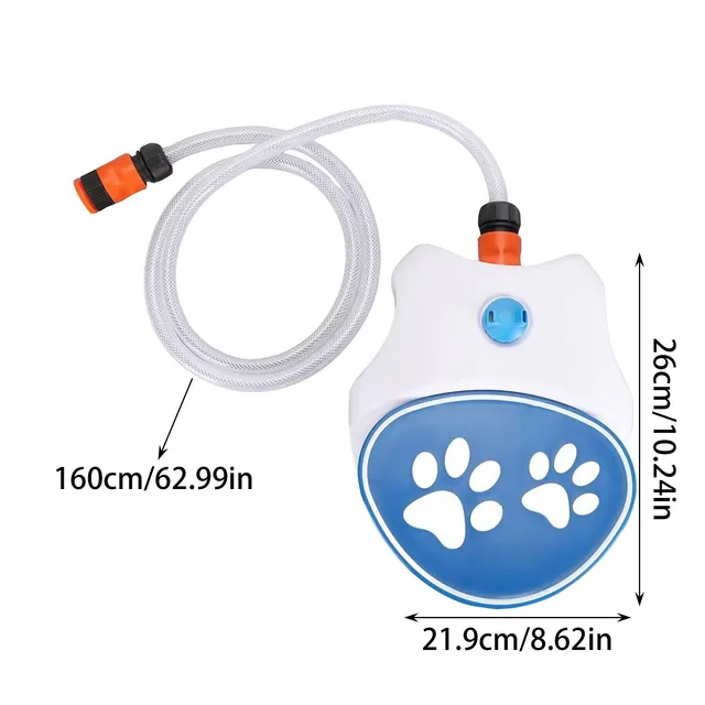 Step On Dog Water Dispenser Easy Connection Leakproof Dog Water Fountain 2 Water Dispensing Modes Simple Use for Pets for Lawn 4
