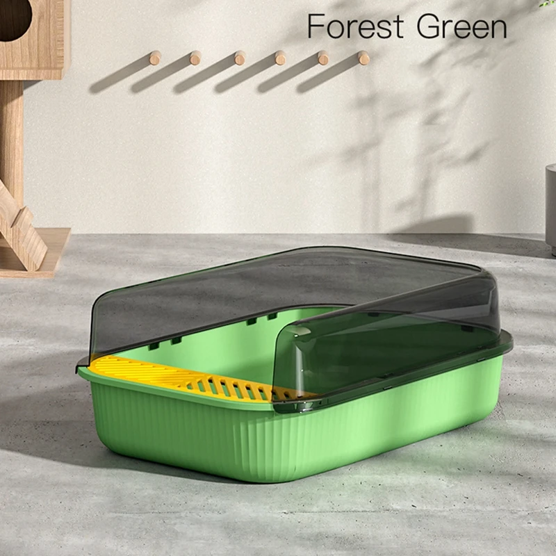 Splashproof Large Enclosed Cat Litter Box