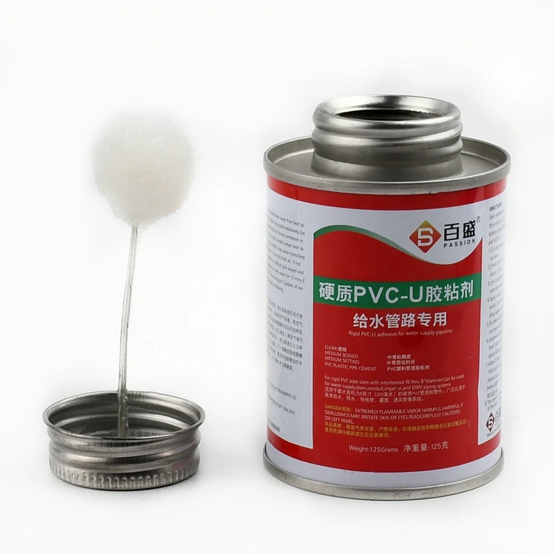 PVC/UPVC Water Supply Pipe/Water Drainage Glue Rigid Water-Pipe Garden Watering Irrigation System Pipeline Tube Joint Adhesive