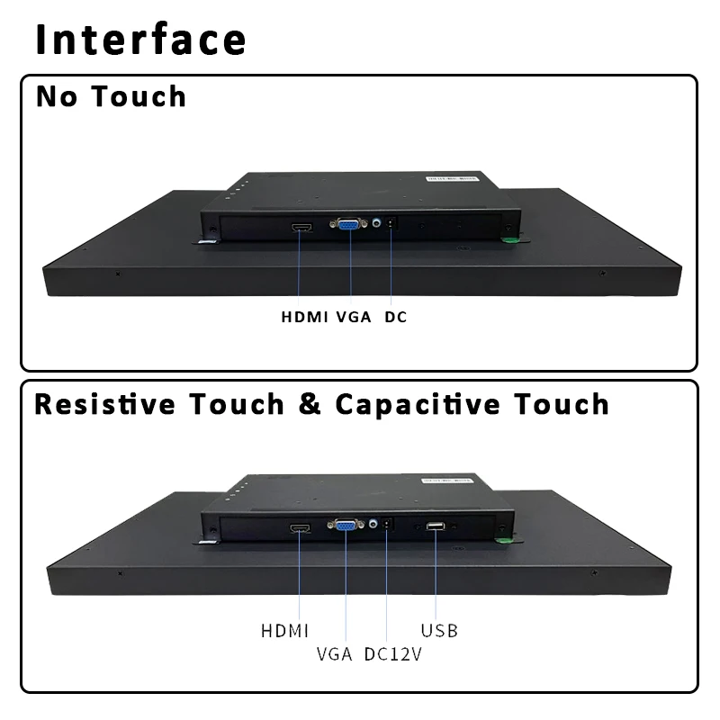 Zhixianda ޺  1000 Ʈ  ġ ũ,    IPS  ÷ HDMI VGA 18.5 ġ