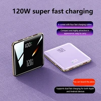 500000mAh Mini Power Bank Built-in 4 Cables Large Capacity Super Fast Charging External Battery for IPhone Samsung 2026 New - Image 2