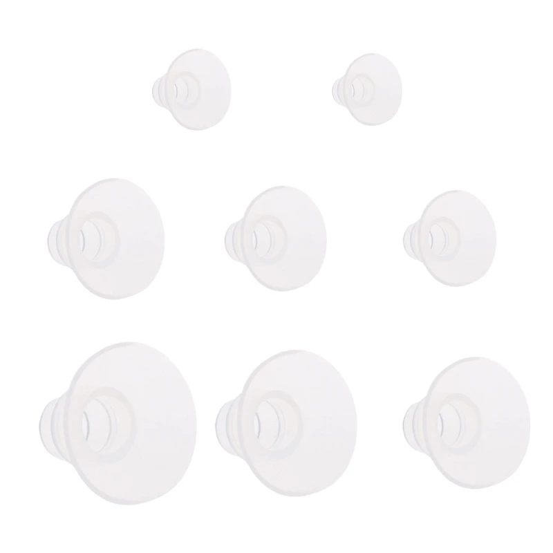 Silicone Flange Inserts for Breast Pumps Electric Breast Pumps Shield Nipple Tunnel Narrow Connector Feeding Essential