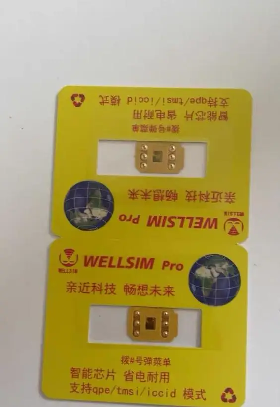 Wellsim Pro V4.1 with QPE Mode MEP Way for iPhone6 to 17promax 5