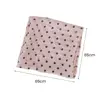 Elegant Summer Women Scarf Neck Dot Print Color Matching Thin Breathable Chiffon Head Neck Square Scarf Neckerchief 6