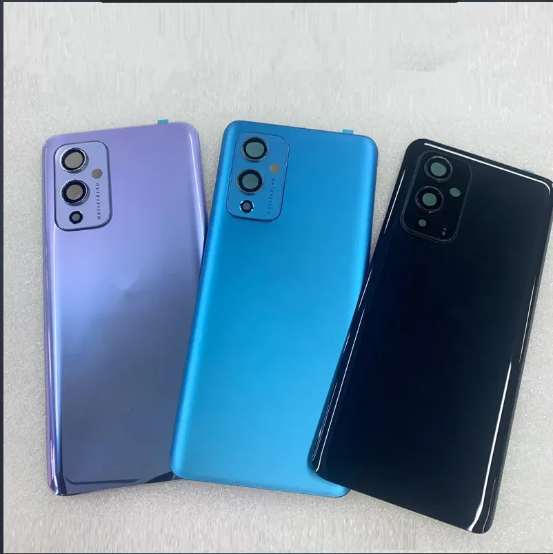 For One Plus 9 A+++ Gorilla Glass 5 Rear Housing Cover For OnePlus 9 Back Door Replacement Hard Battery Case 2