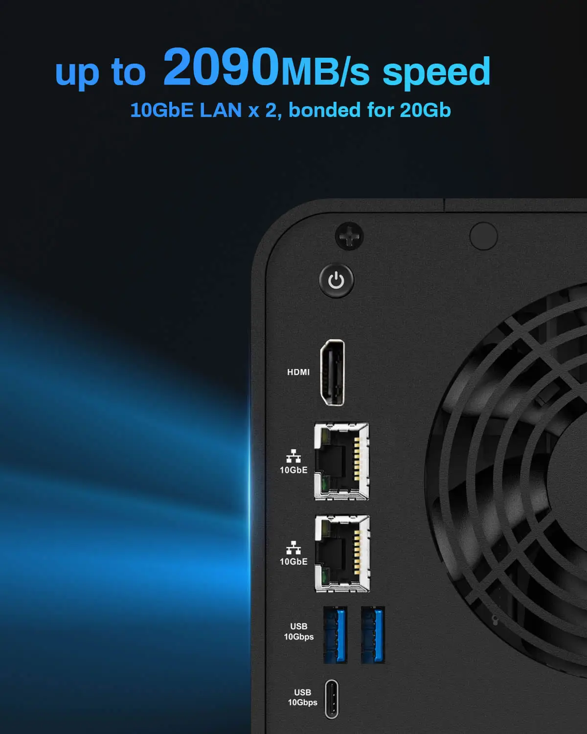 TERRAMASTER テラマスター　6-Bay Hybrid NAS TerraMaster F6-424 - 6-Bay High Performance NAS For Business