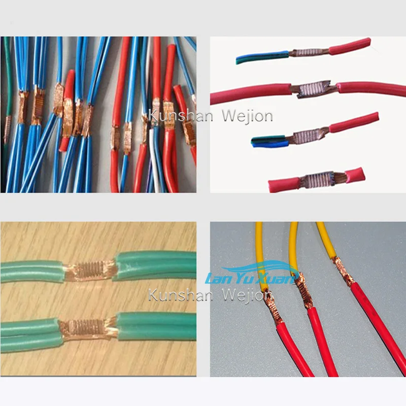 2659 Semi automatic metal ultrasonic welding machine wire harness weld cable splicer 6
