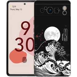 Japan Travel Series Black Soft Luxury TPU Phone Case Cover - Pixel 8A (A6)