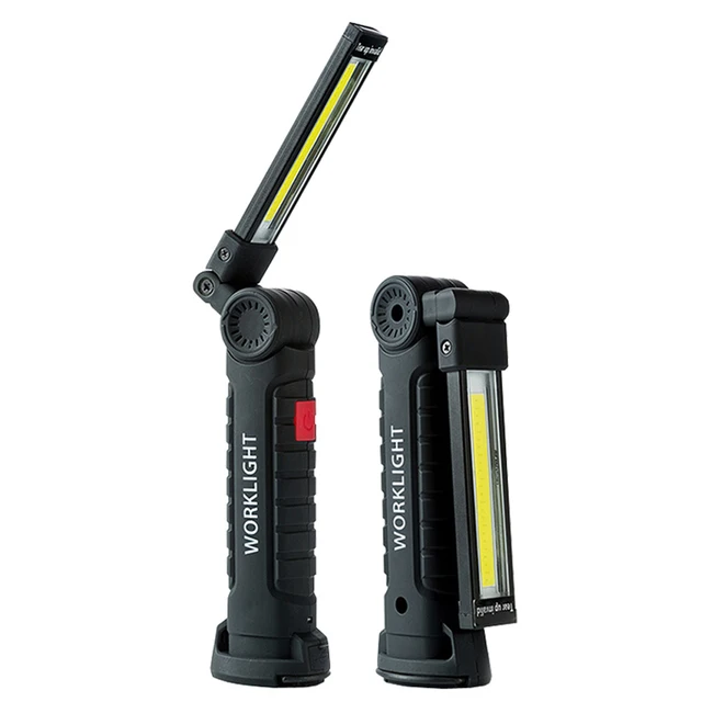 USB Rechargeable Rotating Foldable Flashlight - Image 2