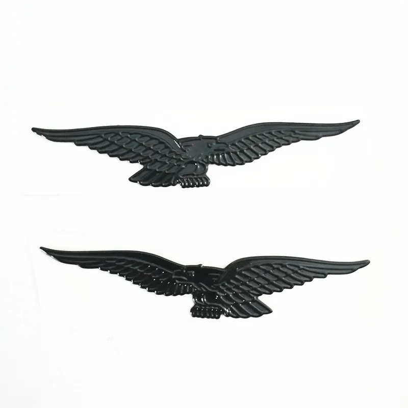 3D Moto Guzzi Sticker Eagle Colore Nero Moto Moto Bike Adesivi 3D Decalcomanie Impermeabili