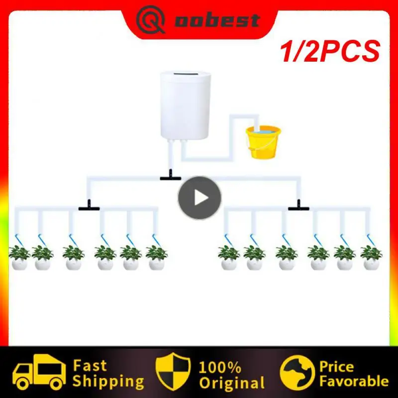 

1/2PCS Pumps Automatic Watering Kit Automatic Timer Watering Device Drip Irrigation Indoor Plant Watering Device Garden Gadget