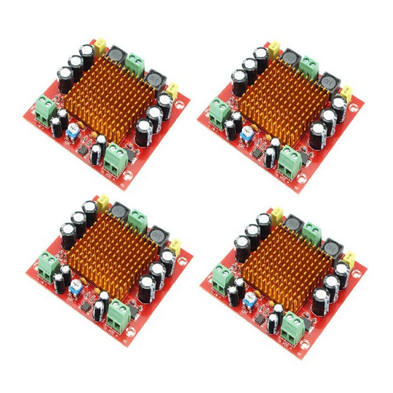 B03B-4Pcs XH-M544 Mono 150W Digital Amplifier Board For TPA3116DA Audio Amplification Module Power Supply Voltage 12-26V