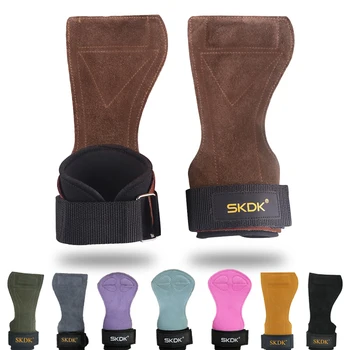 Cowhide Lifting Grips 1