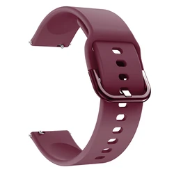 Silicone Replacement Strap (Wine Red)