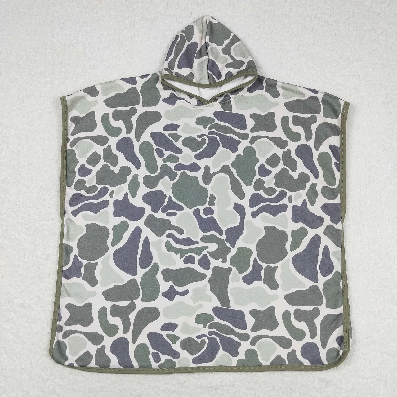 Baby Boy Girl Summer Children Terry Swim Towel Cover Ups Toddler Infant Camo Flower One Pieces Clothing