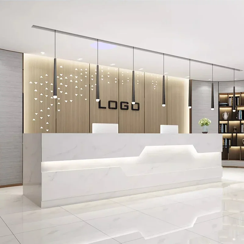 Reception Desks Display Modern Beauty Commercial Furniture