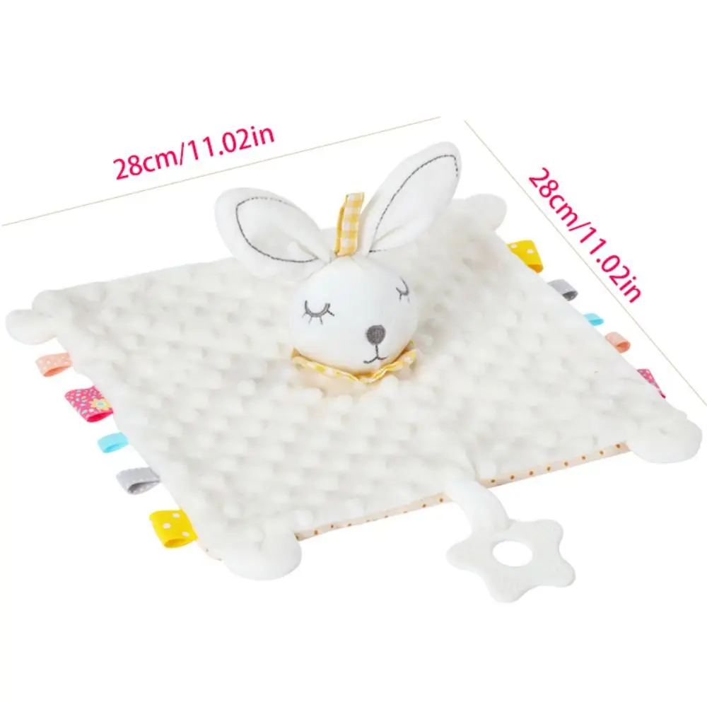 Comforter Baby Security Soothing Towel Snuggle Toy Stuffed Animal Newborn Saliva Towel Rabbit Soft Soothing Doll Towel Nursery