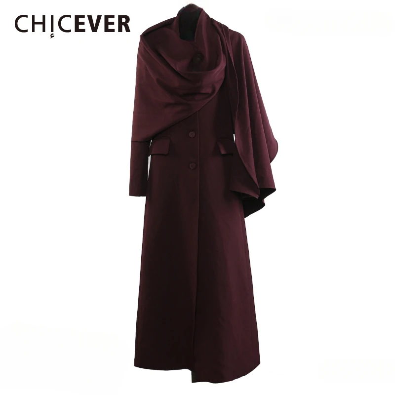 Solid Slimming Jackets for Women Lapel Long Sleeves Patchwork Irrgular Button Temperament Jacket Female Fashion New