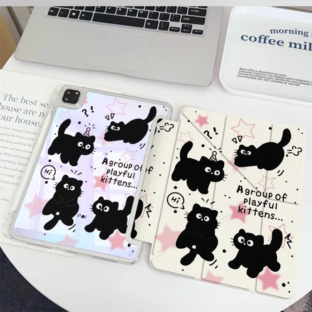 Chic Tablet Case with Pencil Slot and Adorable Design