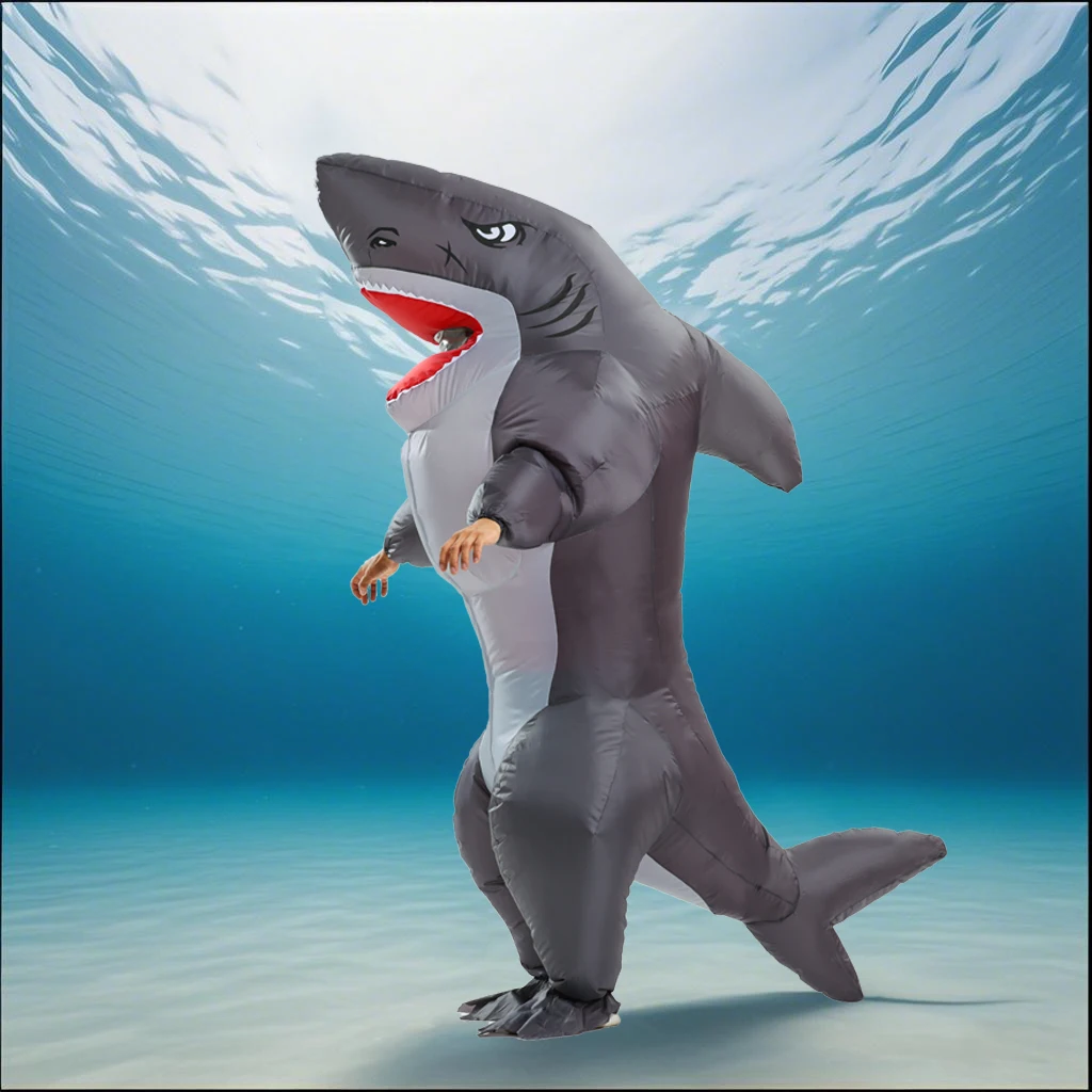 Inflatable Muscle Shark 3