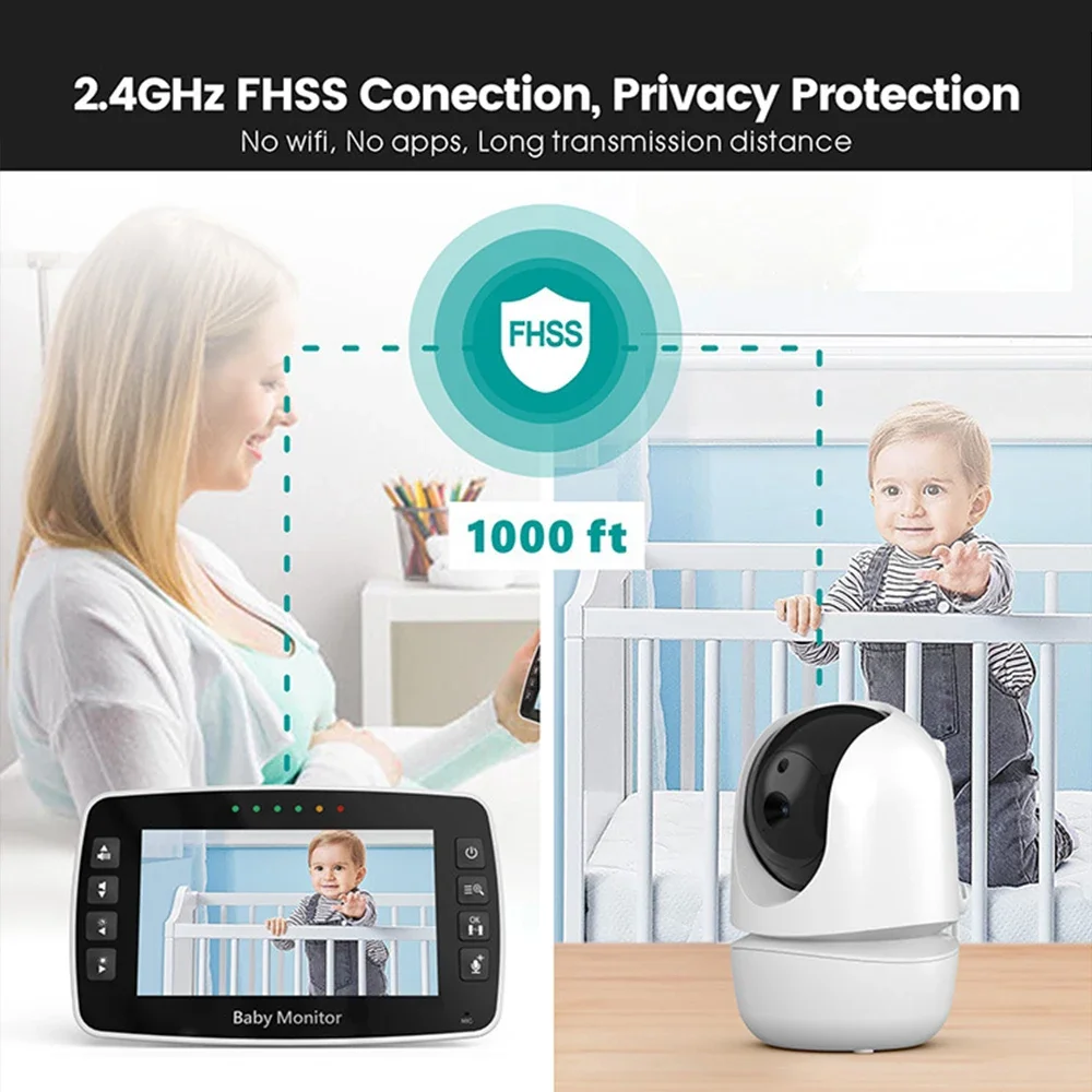 Wireless Video Baby Monitor 4