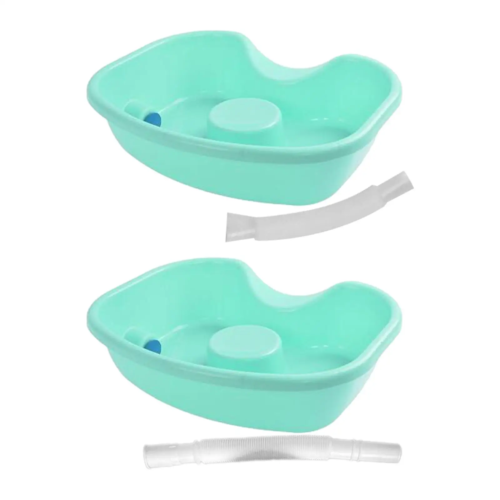 Shampoo Bowl Lightweight Bathroom Accessories Hair Wash Tub Hair Washing Basin for Home Bedside Bedridden Handicapped Seniors