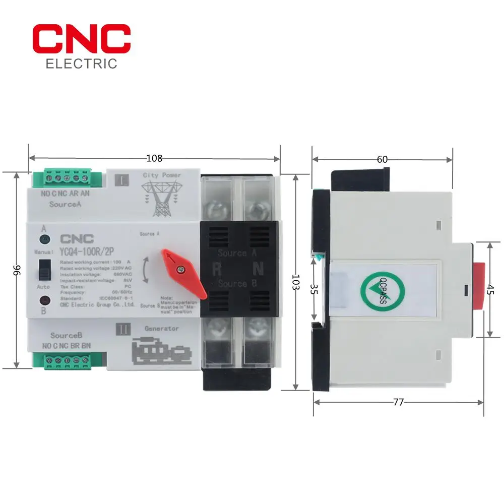 cnc trilho din ats mini interruptor de 01