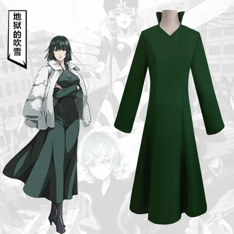 

Anime ONE PUNCH-MAN Cosplay Women Saitama Tatsumaki Fubuki Outfits