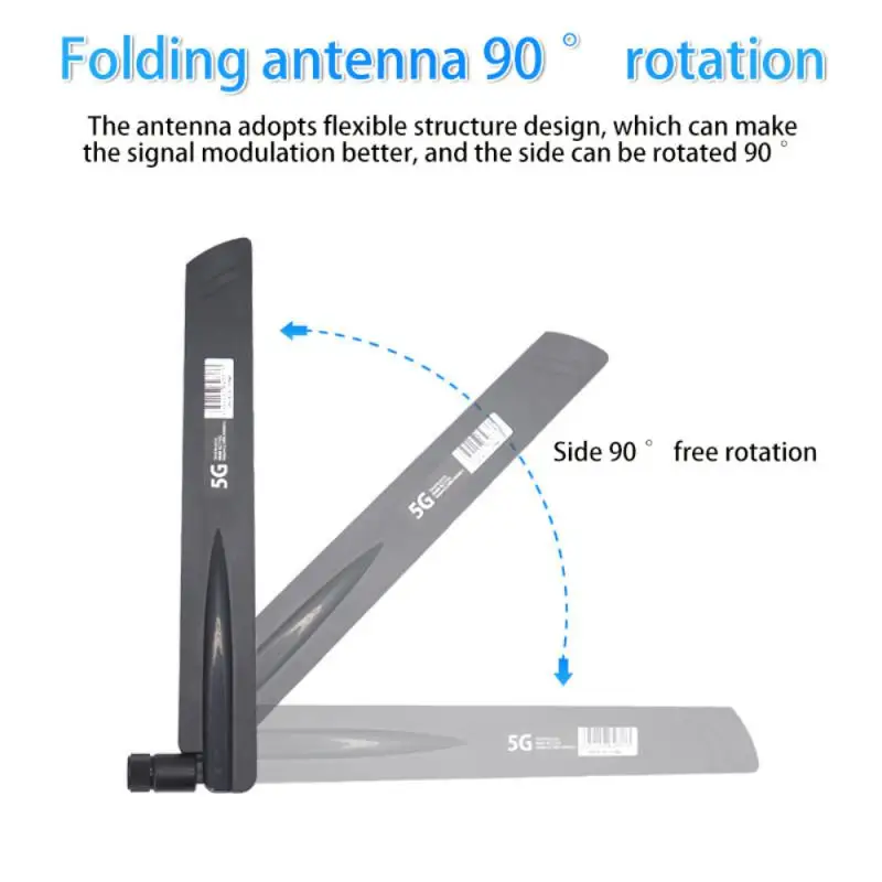 

Full-band 3G 4G 5G Antenna 600-6000MHz 18dBi Gain SMA Male For Wireless Network Card Wifi Router High Signal Sensitivity