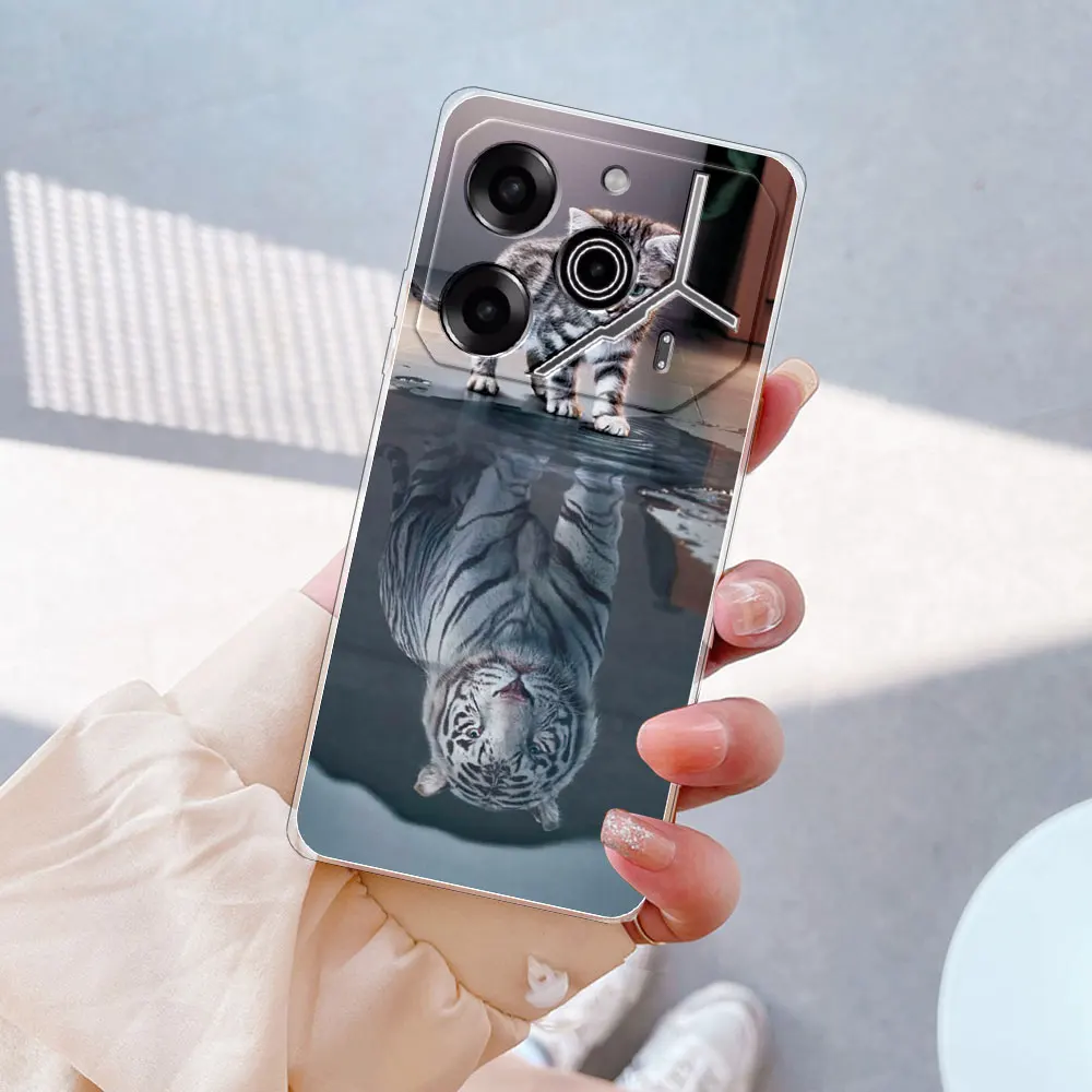 Clear Soft Silicone Phone Case - Transparent Protective Cover