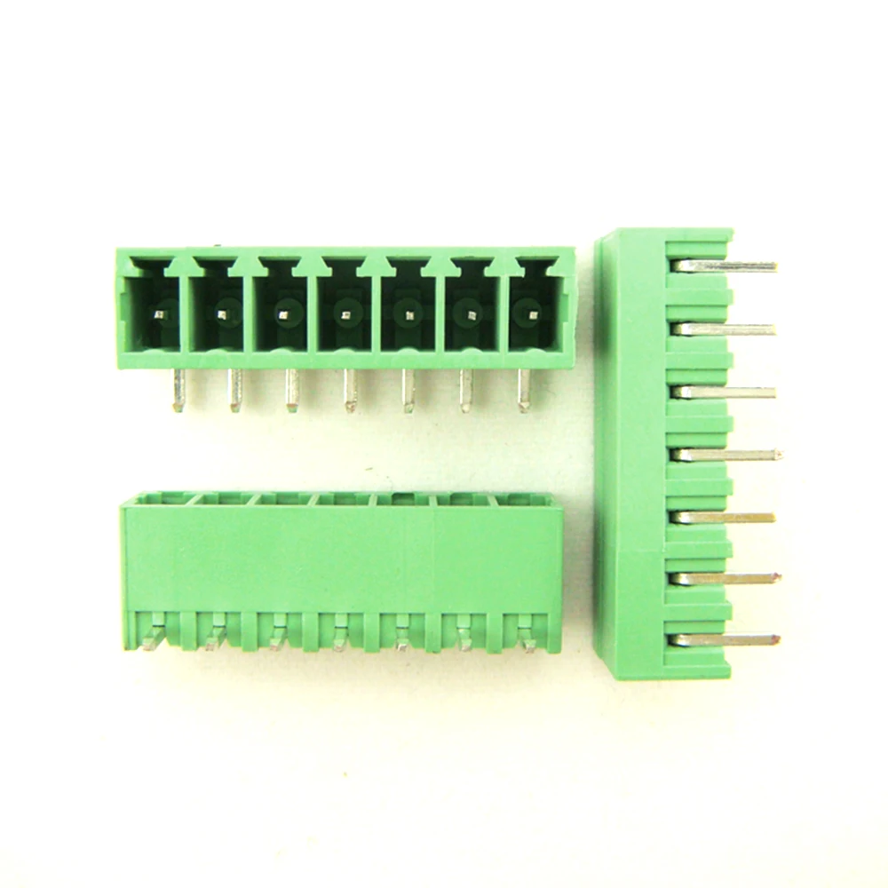 

Бесплатная доставка (100 шт./лот) 15edgk-3. 81-7p + 15edgrc-3. 81-7P разъем для винтовой клеммы с изгибом, подключаемый Тип