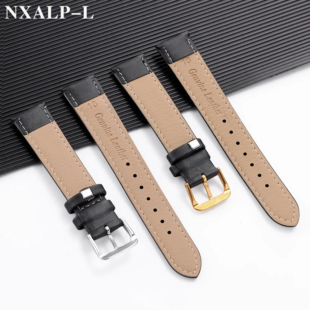 รูปสินค้า สายนาฬิกาหนัง PU บางเฉียบ ใส่สบาย หลายขนาด
