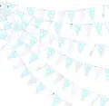 Foil Dot Blue Silver