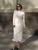 Sexy Slim Long Dress For Women Ruffled Splice Dress Backless Long Sleeve Contrast Color Autumn Fashion Gown Dresses Lady