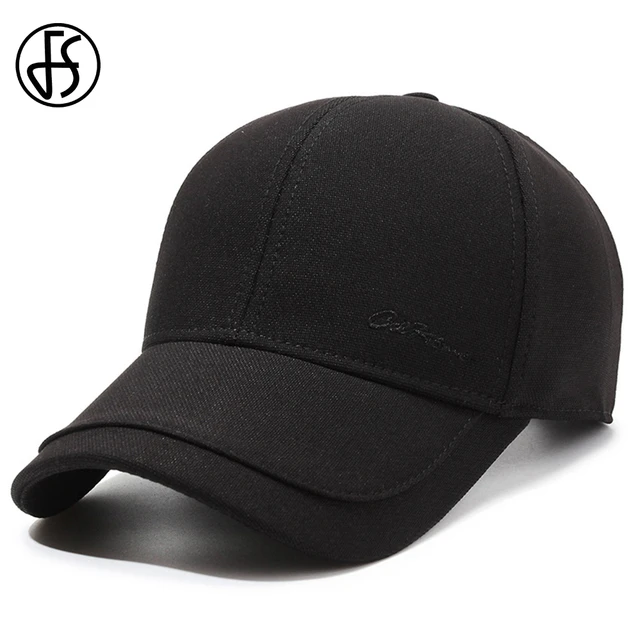 FS 2023 Summer Mature Men Cap High Quality Cotton Baseball Hat For