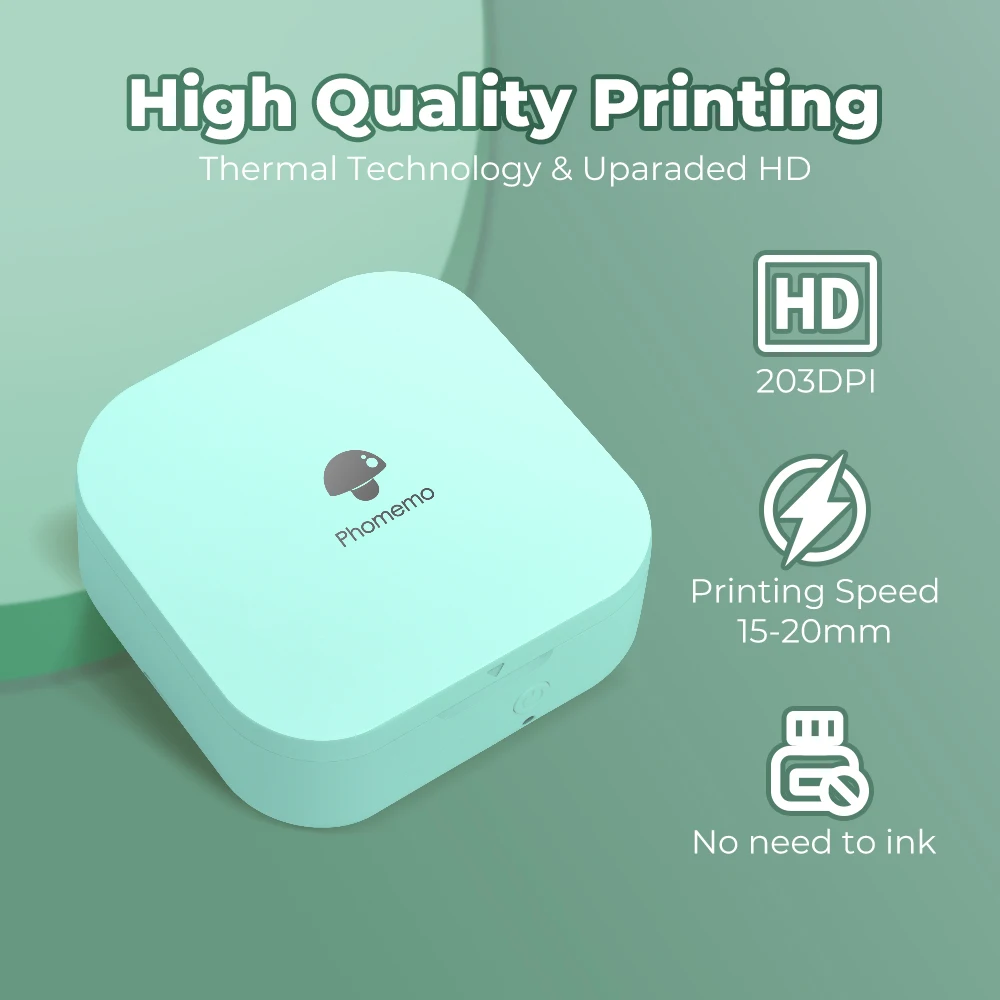 Phomemo Q30 Label Maker Wireless Mini Thermal Printer Portable Adhesive Sticker Barcode Labeling Machine for School Home Office — view 2