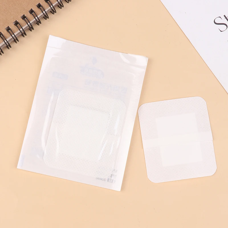 20 قطعة مقاوم للماء الفرقة المعونة الجرح الفرقة خلع الملابس الطبية شفافة شريط معقم للسباحة حمام العناية بالجروح حماية الإسعافات الأولية