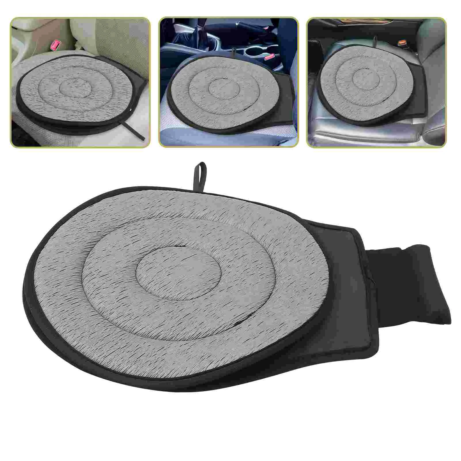 

Car Swivel Cushion Seat for Driver Elderly Assistant Rotating Soft Universal Pregnant Woman