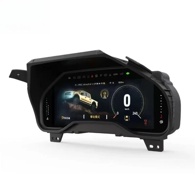 Panel de Instrumentos LCD de 12.3 Pulgadas para Ford Raptor F150 2014-2019, Actualización del Antiguo al Nuevo Modelo 2024 2