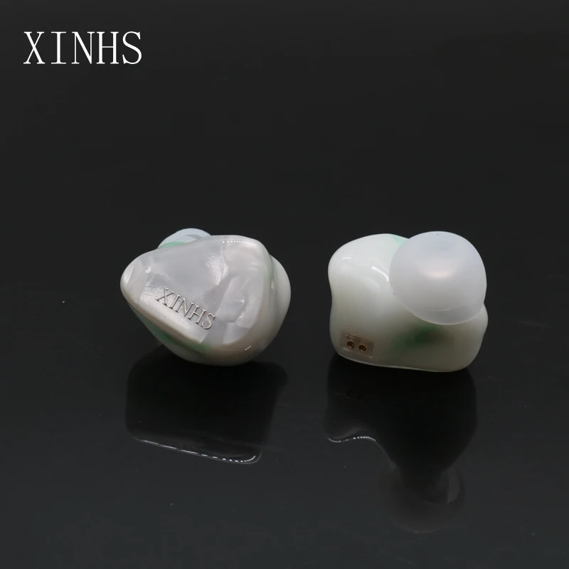 XINHS HS6  ̾ , 1DD + 3BA, Hetian suet jade IEM 0.78mm 2 